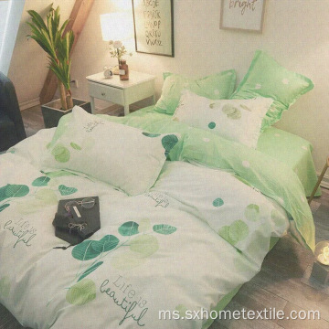 duvet set dengan percetakan